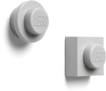 LEGO Magnet Sæt, Grey