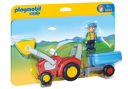 Playmobil 6964 Landmand med traktor og anhænger