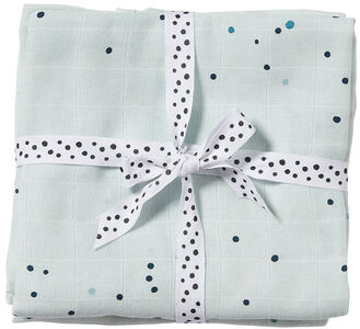 Done By Deer Stofble Dreamy Dots 120x120 2-pak, Blue