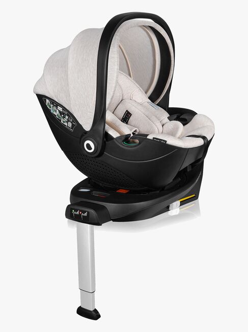 Lionelo Moxie i-Size Autostol Baby inkl. Base, Beige Sand