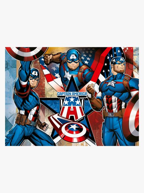 Ravensburger Marvel Avengers Captain America XXL Puslespil 100 Brikker