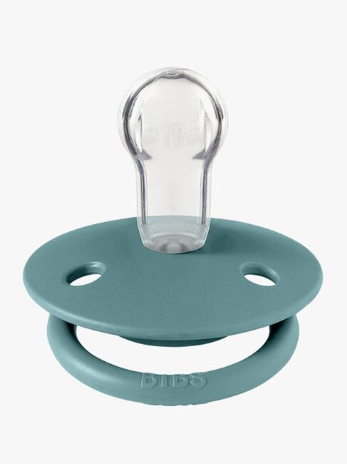 BIBS Sut De Lux 2-pak Silicone, Nordic Mint/Island Sea