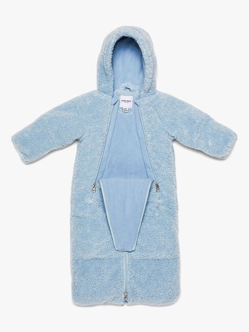 Petite Chérie Blanche Kørepose 2-in-1 Teddy, Blue Fog