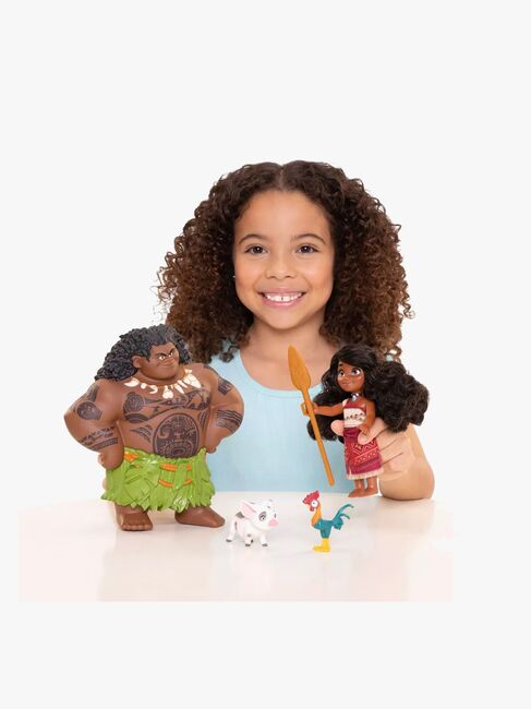 Disney Vaiana & Maui Petite Figursæt 4-pak