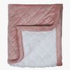 Rätt Start Kviltet Tæppe, Dusty Pink