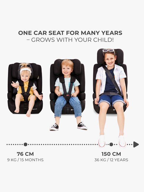 Kinderkraft SAFETY-FIX 2 I-Size Autostol, Black