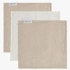 Baby's Only Tender Bomuldsstofble 3-pak, Beige/Linen