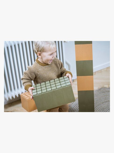 Dantoy Byggeklodser 26 Stk., Orange/Grønne