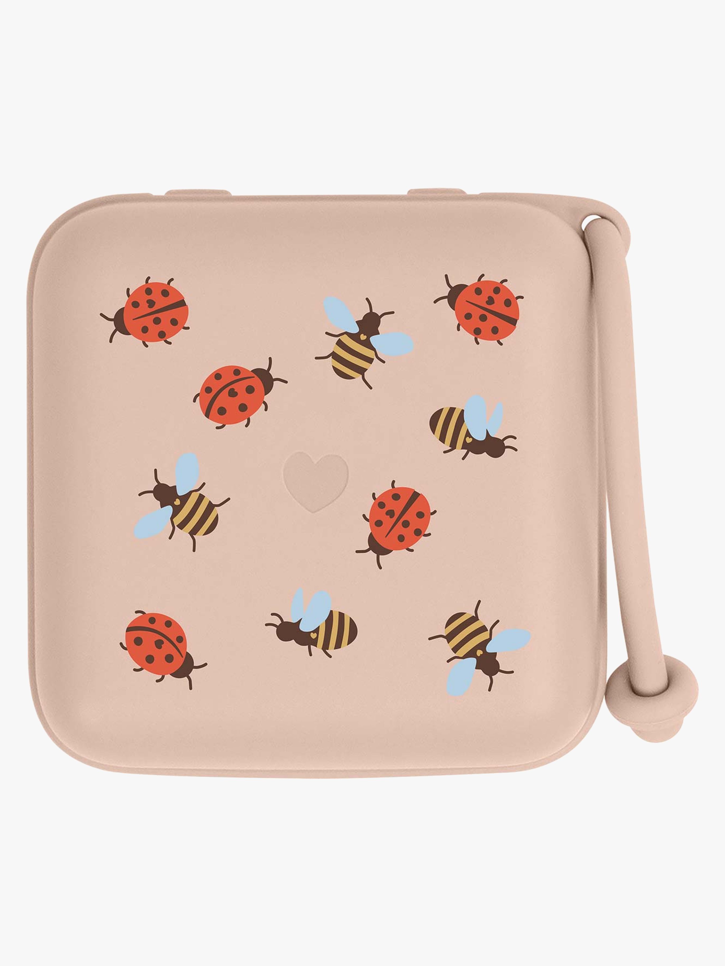 BIBS Studio Sutteboks Ladybug Bumblebee, Mix Blush