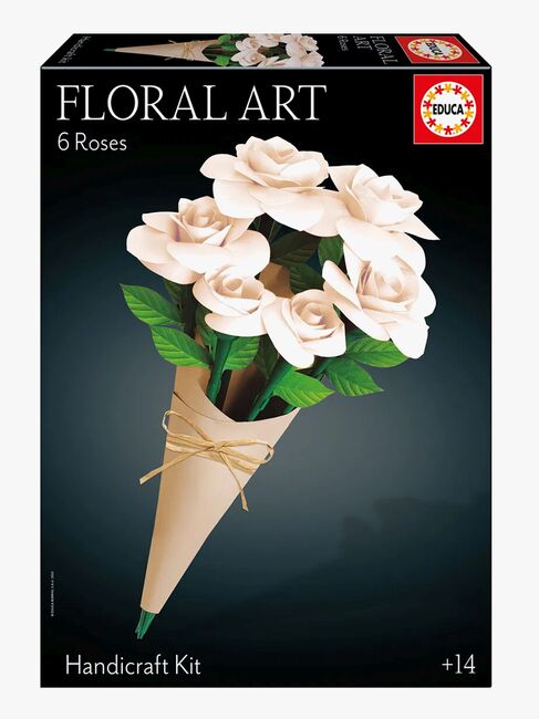 Educa Kreasæt Roser, Hvid