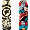 Marvel Captain America Wooden Skateboard