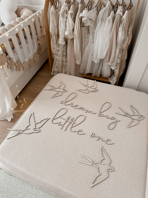 lis wycina Dream Big Little One 3 Vægdekoration Svaler