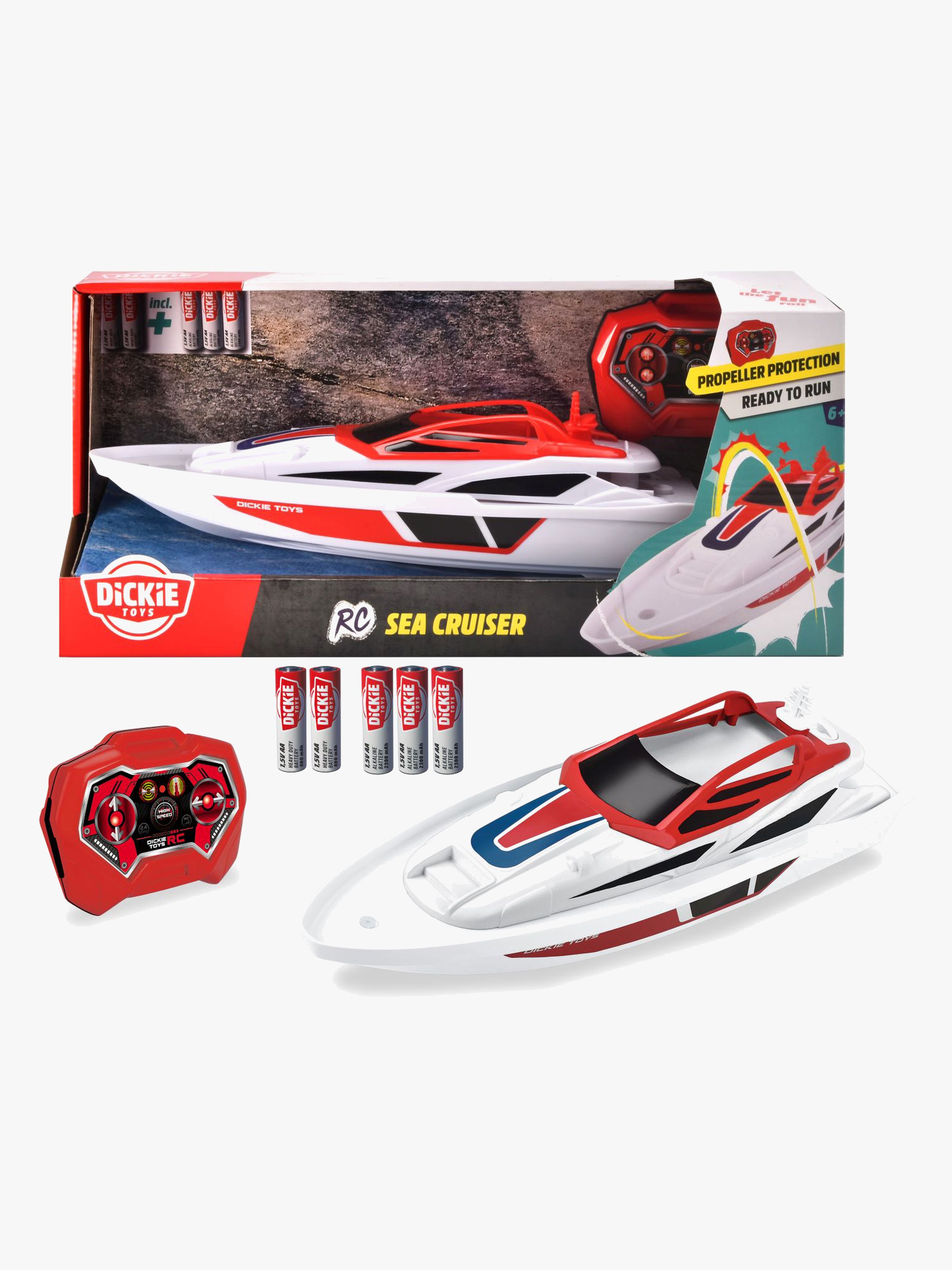 Jada Toys Fjernstyret Båd Sea Cruiser