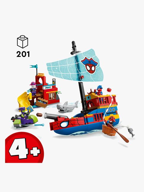 LEGO Spidey 11208 Team Spideys piratskib