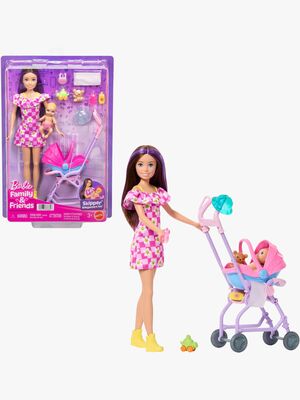 Barbie Family & Friends Skipper Legesæt med Klapvogn