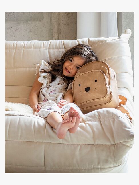 Kidzroom Rygsæk Beary Excited 5L, Sandfarvet