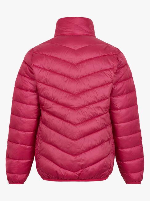 Color Kids Quiltet Packable Jakke , Honeysuckle