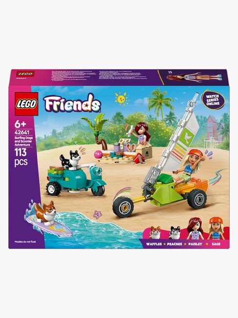LEGO Friends 42641 Eventyr med surfende hunde og scooter