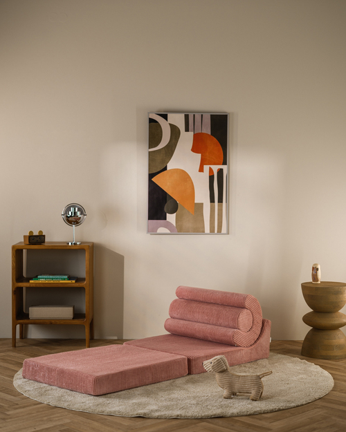 Wigiwama Flipster Stol, Pink Mousse
