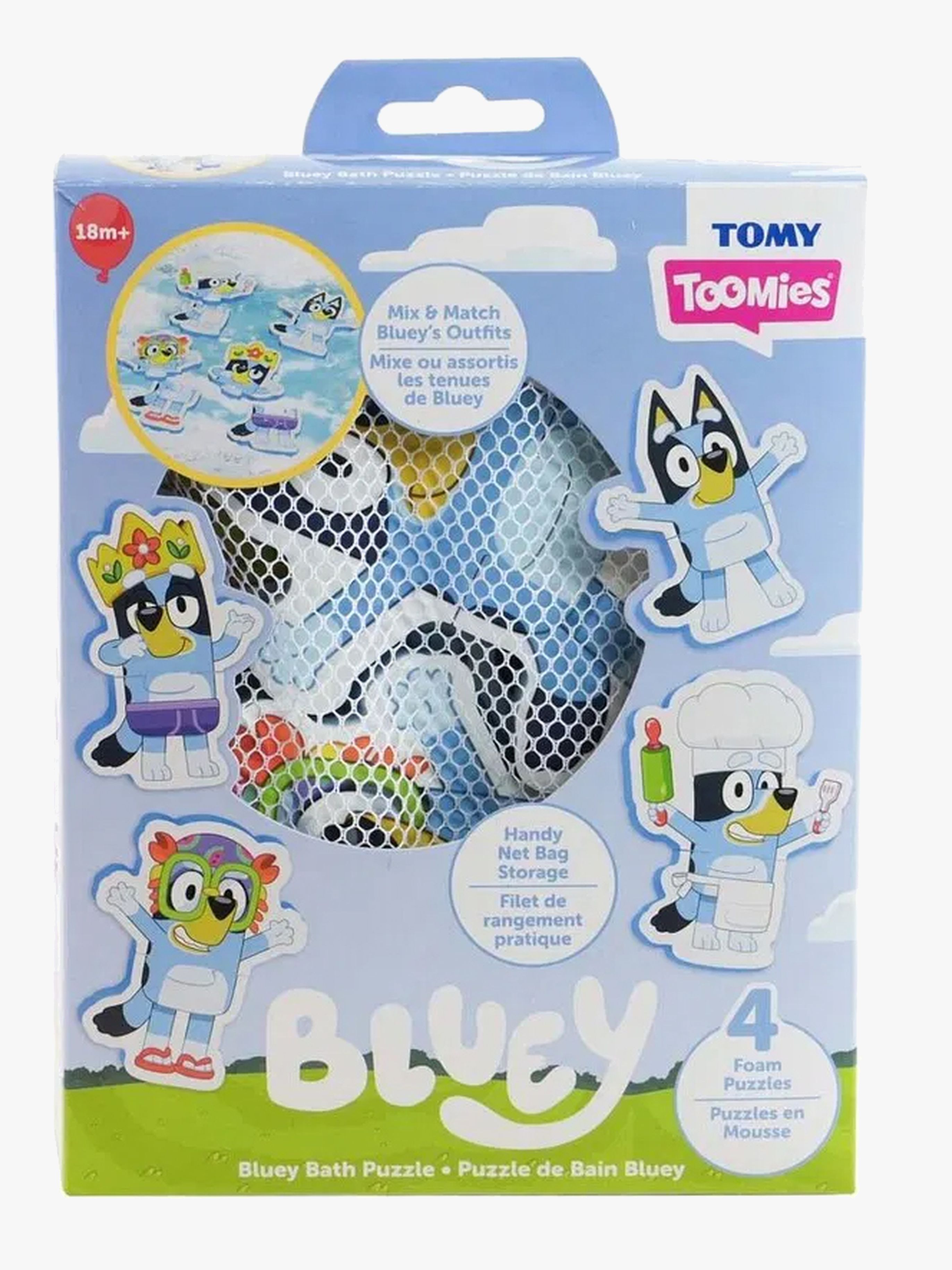 Toomies Bluey Badepuslespil