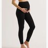 Cache Coeur ZOE SEAMLESS Graviditetsleggings, Black