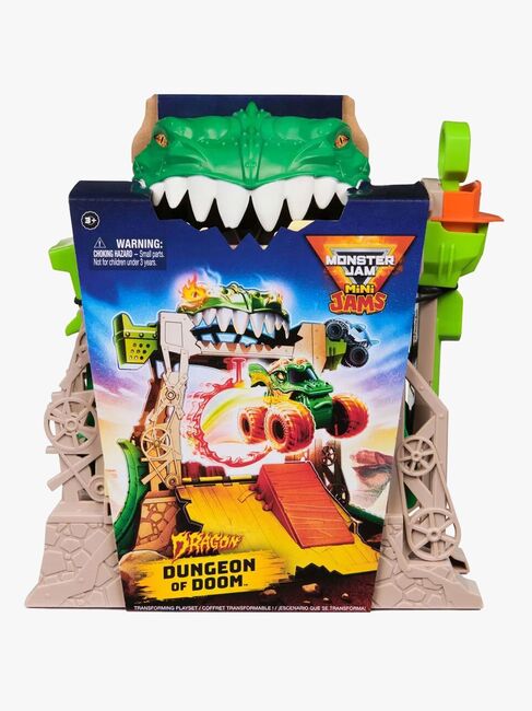 Monster Jam Mini Jams Dungeon of Doom 1:87 Legesæt