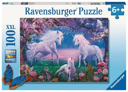 Ravensburger Unicorn Puslespil 100 Brikker