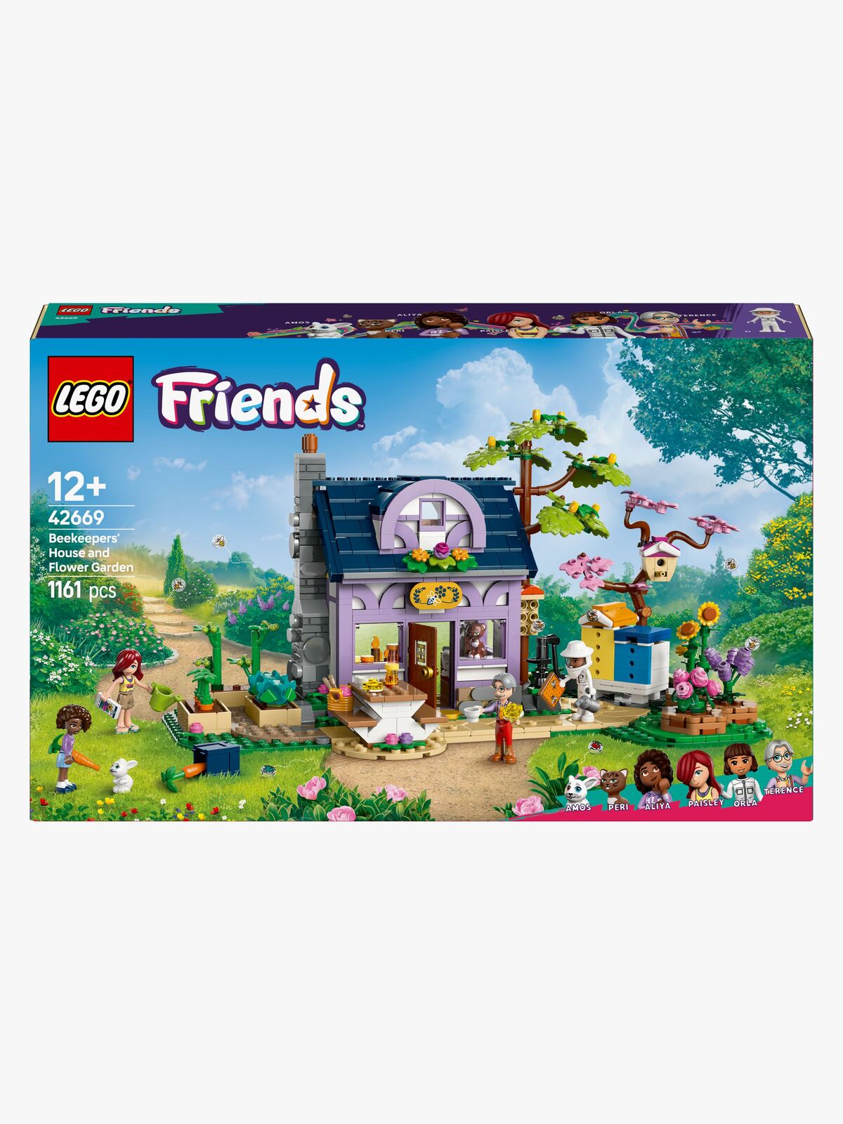 LEGO Friends 42669 Biavlerhus og blomsterhave