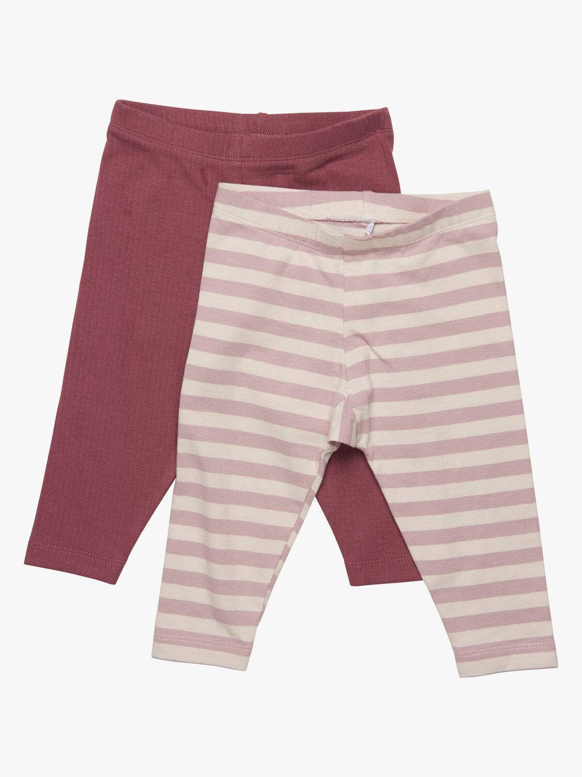 Minymo Leggings 2-pak, Violet Ice