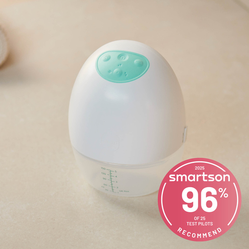 MAM Move Wearable Single Brystpumpe, White