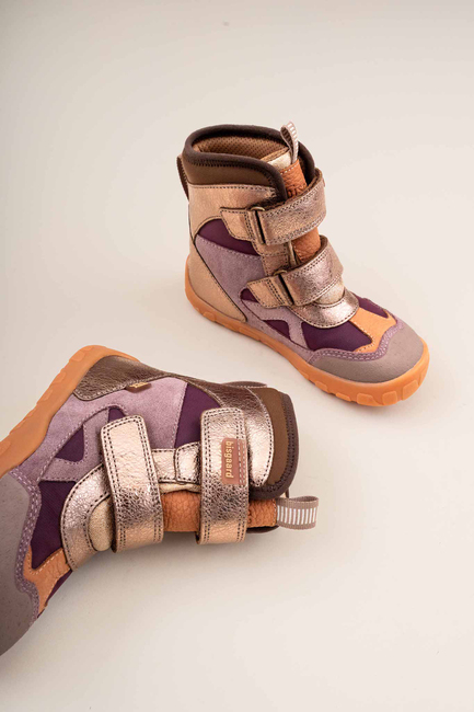 Bisgaard Chad Tex Barefoot Vinterstøvler, Plum 64215-5109-2831_3c.jpg
