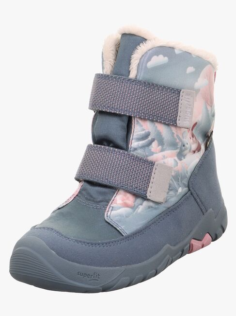 Superfit Trace Vinterstøvler, Blue/Pink