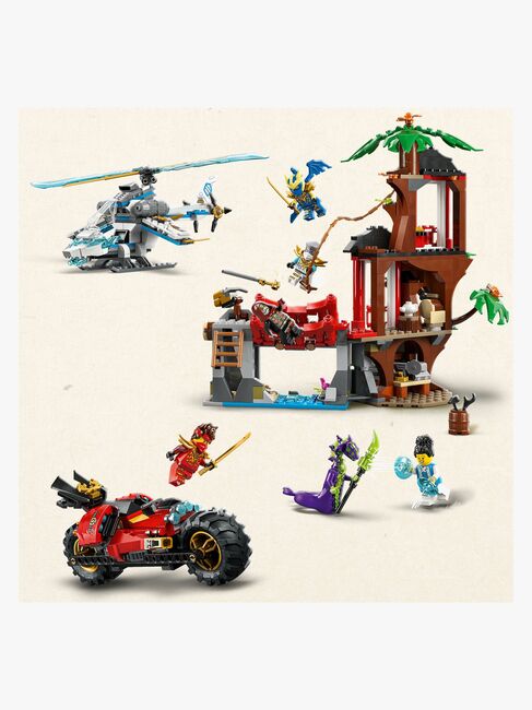 LEGO Ninjago 71857 Ninjafartøjernes kamp for trætophuset