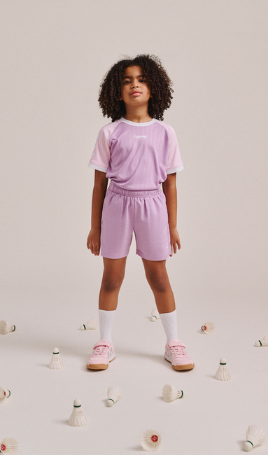 Hummel Multiplay Stable Jr Træningssko, Pink-A-Boo