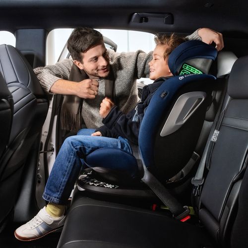 Kinderkraft I-GROW 2 Plus i-Size Autostol, Navy