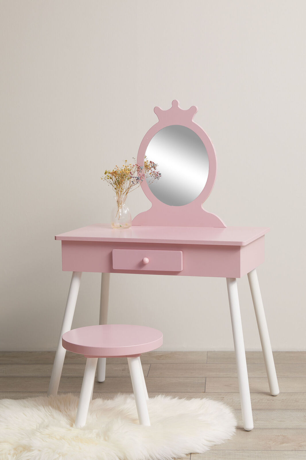 Alice & Fox ARIEL Sminkebord Princess, Lyserød