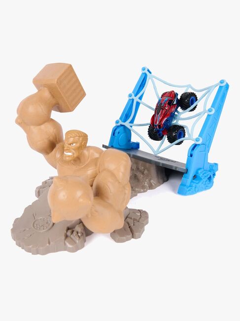 Monster Jam Marvel Spider-Man Legesæt 1:64 6076523-1148_3a.jpg