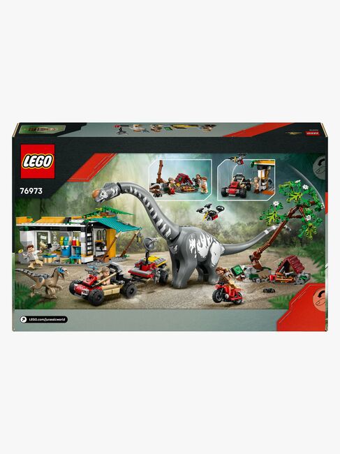 LEGO Jurassic World 76973 Sporingsmission: Raptor og titanosaurus