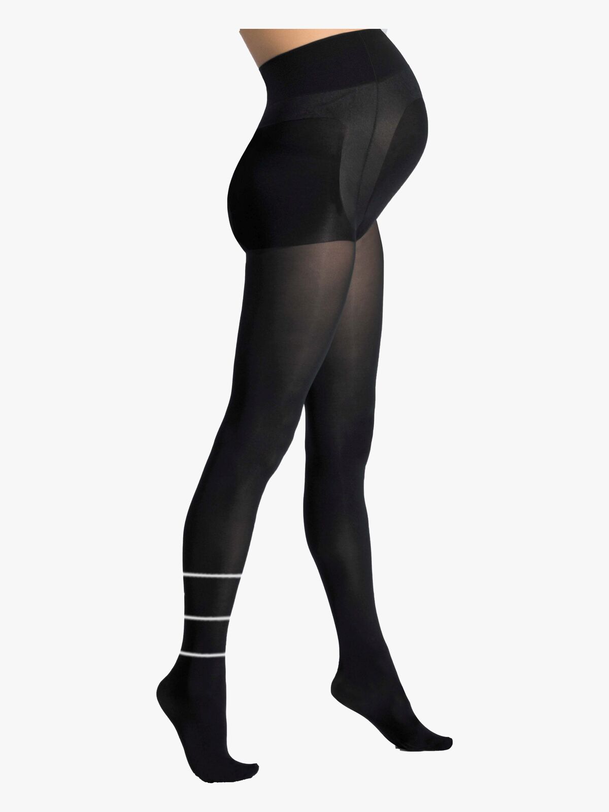 Cache Coeur ACTIV'SOFT Graviditetstights, Black