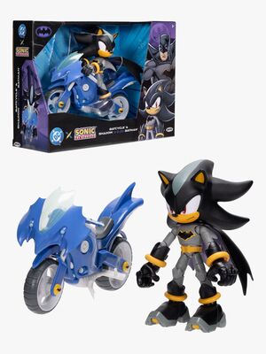 Sonic Legesæt Shadow med Batcycle