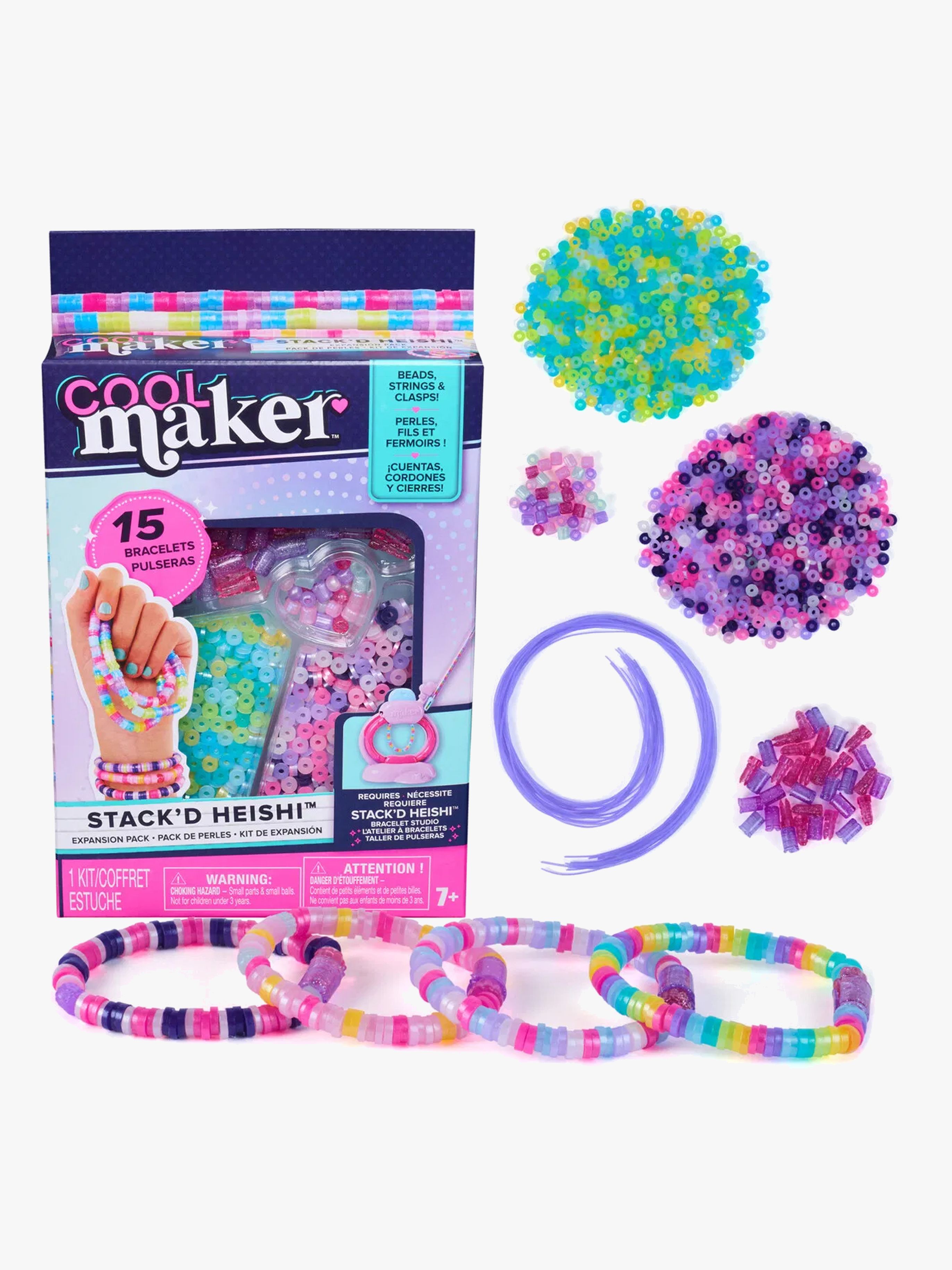 Cool Maker Stack'd Heishi Udvidelsespakke Armbånd