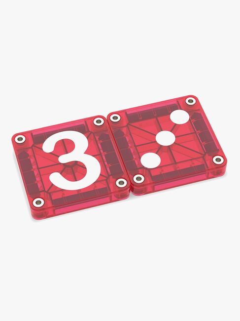 MAGNA-TILES MicroMAGS Lær At Tælle Byggesæt 56 Dele