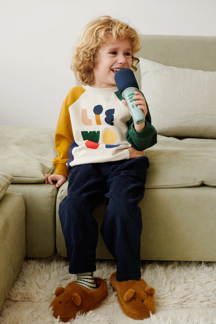 LIEWOOD Beinta Karaokemikrofon, Turkis