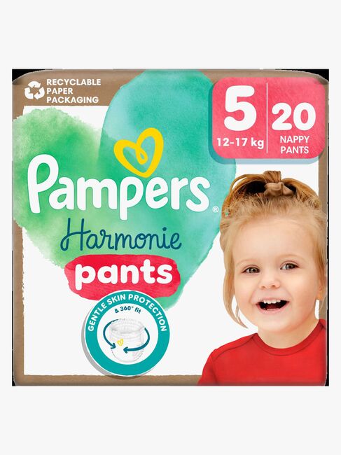 Pampers Harmonie Buksebleer Str. 5 12-17kg 20-pak