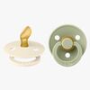 BIBS Colour Sutter 2-pak Latex Str. 1, Ivory/Sage