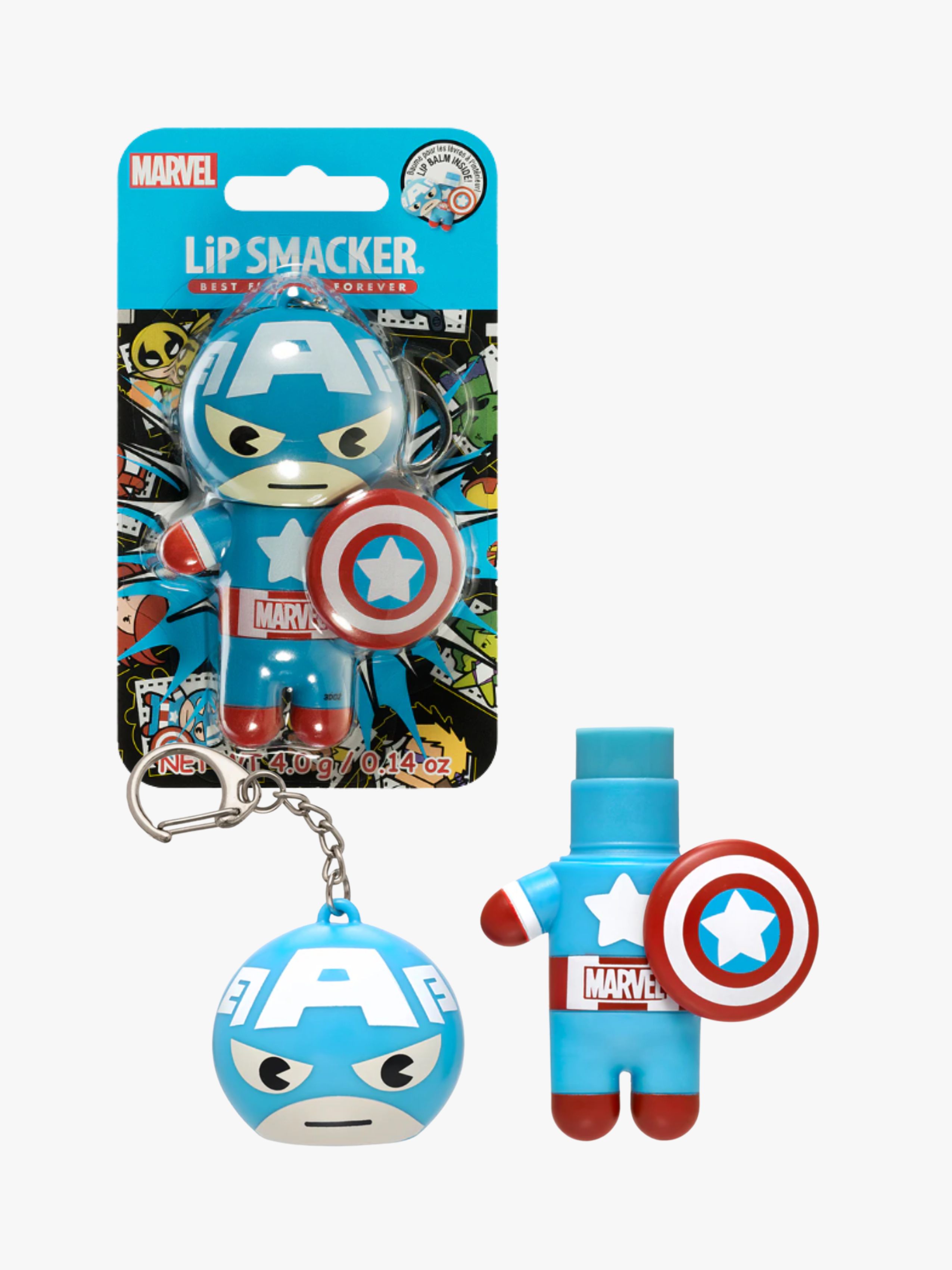 Lip Smacker Captain America Læbepomade Blåbær