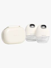 Beemoo CARE Wearable Slim Elektrisk Brystpumpe Dobbelt inkl. Opbevaringstaske, White