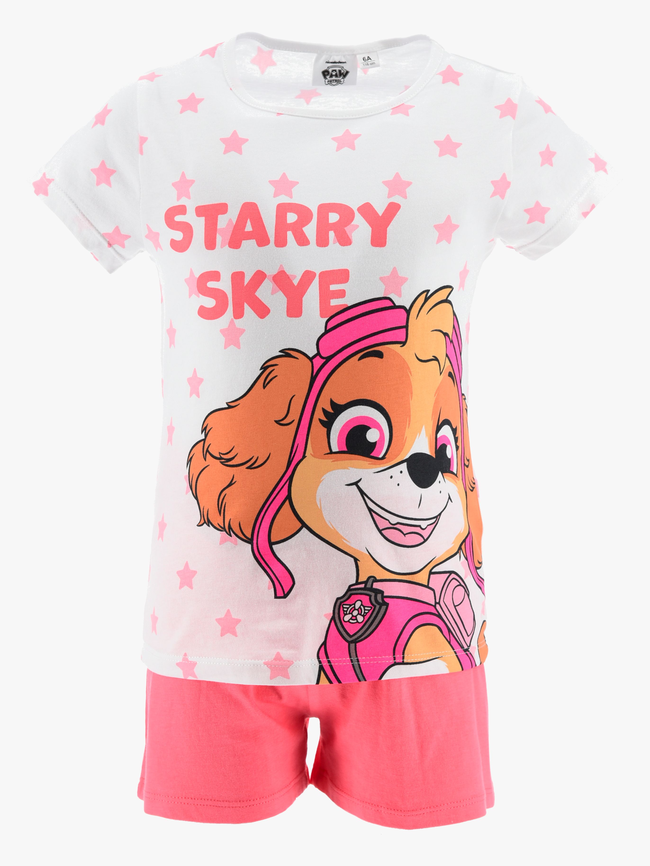 Paw Patrol Pyjamas, Koralrød, 116-122