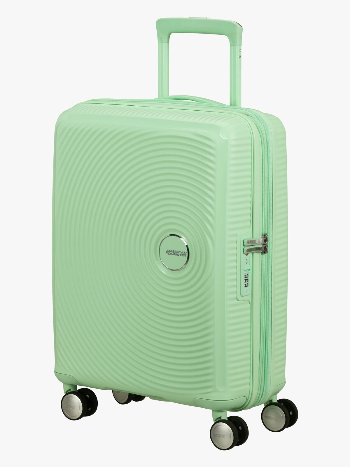American Tourister Soundbox Spinner Kuffert 35,5L, Pastel Green