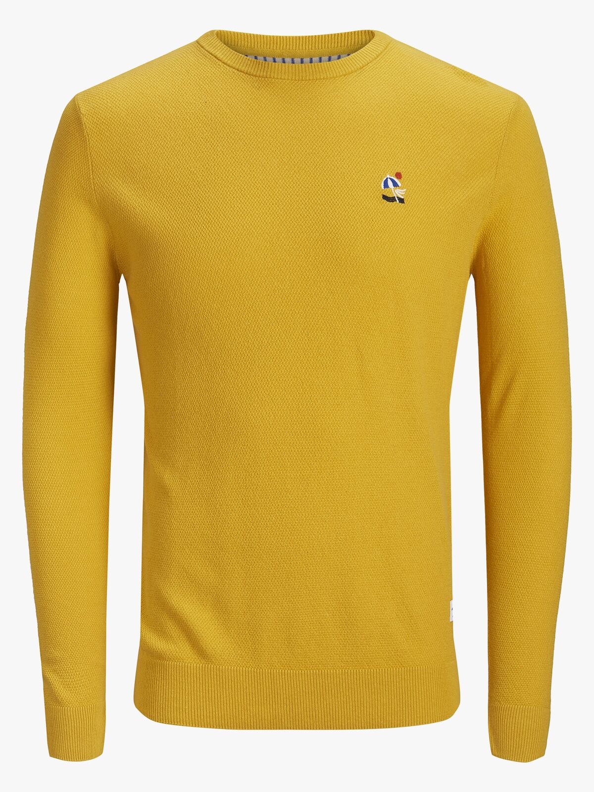 Jack & Jones Steam Crewneck Trøje, Yolk Yellow